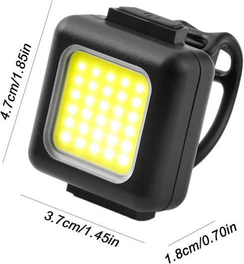 Generic Px5 Bicycle Lights - Road Bikes Lights, ABS Shell + COB lamp Beads Outdoor Lighting Mtbs Waterproof Three Gear