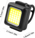 Generic Px5 Bicycle Lights - Road Bikes Lights, ABS Shell + COB lamp Beads Outdoor Lighting Mtbs Waterproof Three Gear