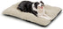 Magshion Medium Dog Bed - Non-Slip Bottom, Warming Cozy Soft Pet Sofa Bed, Machine-Washable, 34.5"x26"x5.5", Beige