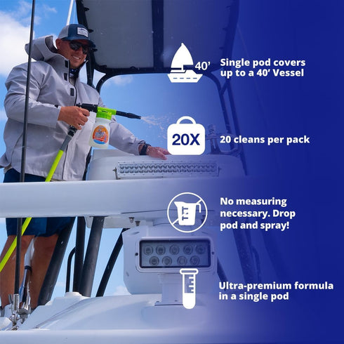 D Vein Salty Dog Salt Cleaner- All-Purpose Salt Remover for Boats, Cars, Houses & More | Eco-Friendly, Safe for All