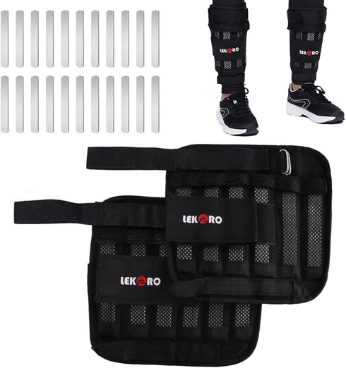 Wrist Arm Weights, Adjustable, Removable Wrist Ankle Weights for Men Women, 1 Pair, 2 Pack for Fitness, Jogging