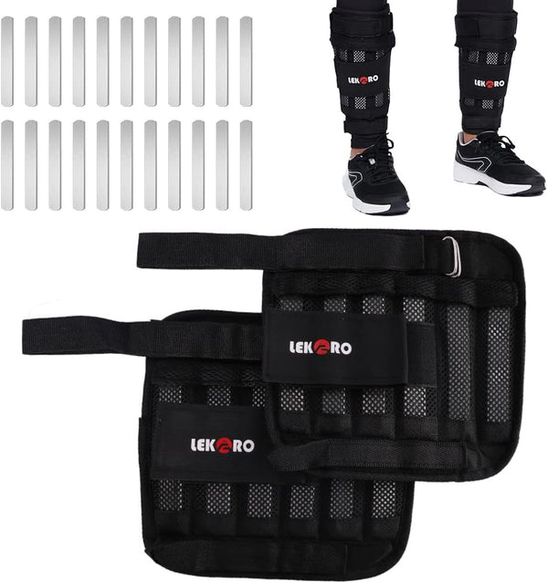Wrist Arm Weights, Adjustable, Removable Wrist Ankle Weights for Men Women, 1 Pair, 2 Pack for Fitness, Jogging