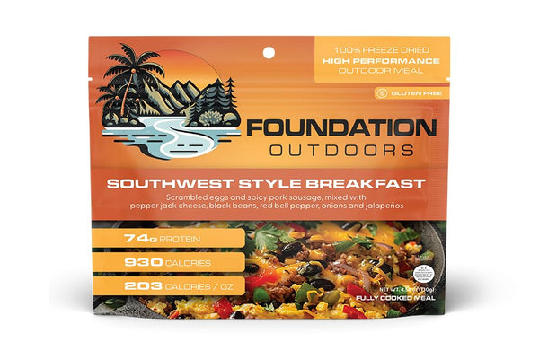 Southwest Style Breakfast, Freeze Dried Backpacking & Camping Food, Emergency Food, High