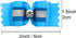 YOY 24pcs / 12 Pairs Adorable Grosgrain Ribbon Pet Dog Hair Bows with Rubber Bands for Grooming Accessories
