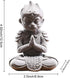 Aquarium Statue Monkey King Decorations | Asian Buddha Fish Tank Collectible Figurines, Cement Safe Aquarium Decor