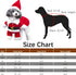 NACOCO Pet Christmas Costumes Dog Suit with Cap, Santa Claus Suit for Dogs and Cats (Red, XL)
