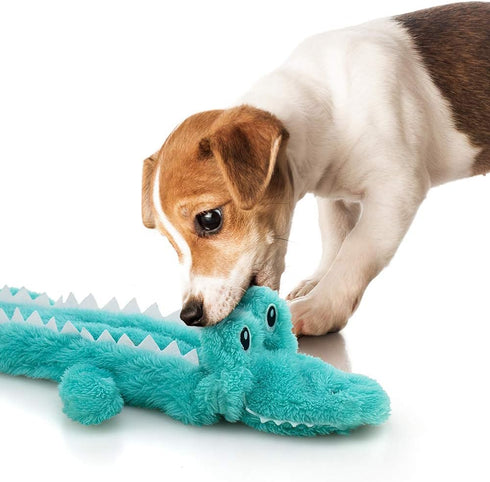 AWOOF Dog Toys No Stuffing, 5 Pack Durable Squeaky Chew Toys for Small, Medium, and Large Dogs