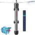 HITOP 25W 50W Adjustable Submersible Aquarium Heater with Suction Cup (25W)