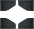 4PCS Black Plastic Fish Tank Corner Protector, Aquarium Glass Angle Cover for Home