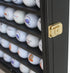 49 7 DisplayGifts Golf Ball Display Cabinet Stand Storage Wall Mounted Shelves Display Case Shadow Box with Lockable