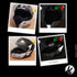 VFLUO Reflective Sticker Sheet for Bike, Motorcycle, Scooter, Helmets, Stroller - Multi-use DIY Adhesive Board
