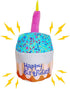 Pet Dog Birthday Cake Cupcake Plush Squeaker Toy, Dog Cat Supplies Gift