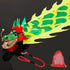 PAIKOOL Dragon Poi with 3D Plastic Dragon Head, Swing Rope and Hot Stamping