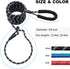 Anti-Choke Long Training Lead - 12FT / 20FT, 3/8" Thick Slip Lead Rope Leash for Medium Large Dogs with Comfortable