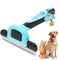 Professional Dog Deshedding Brush, Dog Brush for Shedding, Pet Hair Remover for Cats and Dogs (Blue)