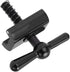 Folding Bike Faucet Handlebar C Buckle - Aluminum Alloy Foldable Clamp Parts for Brompton (Black)