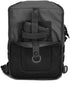 Pack Pack 07-Black) REEBOW GEAR Tactical Sling Bag w/Gun Holster Small Military Rover Shoulder Sling Molle Assault