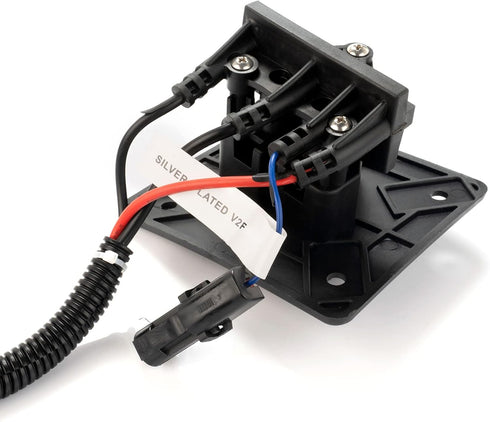 Roykaw Golf Cart Charger Receptacle with Harness for EZGO TXT RXV 48V Golf Cart Delta-Q Charger