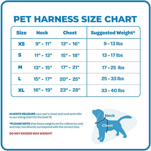 Best Pet Supplies Voyager Adjustable Dog Vest Harness, No Pull, Breathable for Small, Medium, Large Dogs, Red, L
