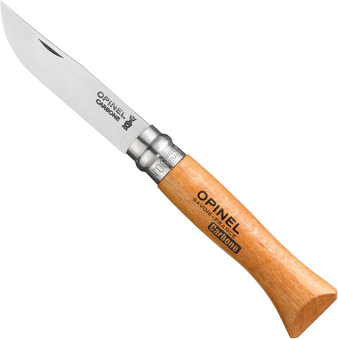 Opinel No.06 Folding Pocket Knife with Beechwood Handle