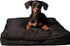 Dog Bed Covers, 30L × 20W × 3H Inch Washable Black Oxford Fabric with Handles and Zipper, Reusable Liner for Small to