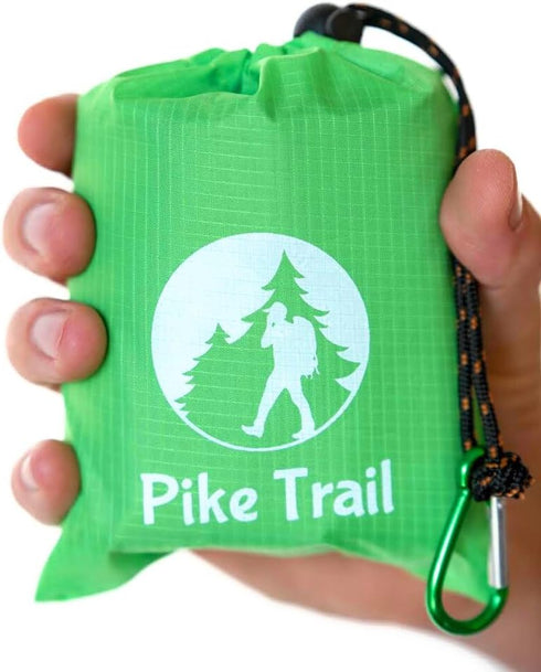 Pike Trail Pocket Beach Blanket (60 in X 56 in) – Lightweight Sand Proof Waterproof Blanket for Outdoor Use