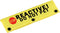 Funny Dog Leash Sleeve, Reactive Do Not Pet Dog Leash Wrap Sleeve Birthday Gift (Reactive Do Not Pet-YE Sleeve)