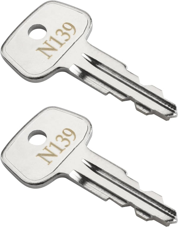 Key for Thule Key Replacement,for Roof Racks, Carriers, Crossbars Key etc,(Codes N139) by Hugexpen
