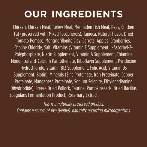 Instinct Original Grain Free Recipe with Real Chicken Natural Dry Cat Food, 11 lb Bag