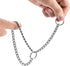 Mogoko Stainless Steel Dog Choke Chain Collar - Puppy Metal P Chain Slip Collar for Training Walking