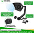 RBRL Bike Mirror Bar End, Rotatable Bicycle Mirror, Scratch Resistant E-Bike Universal Rearview Mirrors
