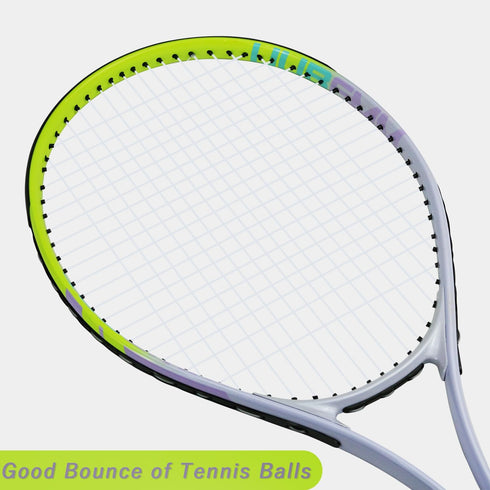 Tennis Racket Pre-Strung Lightweight 27 Inch - Recreational Adult Rackets for Men Women with Carry Bag