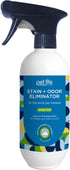 Pet Stain and Odor Remover Foaming Spray, 16 Ounce, Plant-Based Carpet Stain Remover, Juniper Leaf Scent