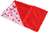 Reptile Sleeping Bag, Soft Warm Bearded Dragon Bed with Pillow for Leopard Gecko Small Pet (Red)