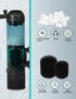 5-20 UPETTOOLS Aquarium Filter Fish Tank Filter with Fluid Bed Sponge Filter Multiple Function Ultra-Silent Filter