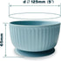Cat Bowls with Suction Cup 13 Oz — Elevated Silicone Pet Dish with Non-Slip Bottom for Dry Food, Wet Food and Water (Soft pink)