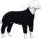 Lovelonglong Black Dog Pajamas, Lightweight Pure Cotton 4 Legs Jumpsuits T-Shirt PJS Costume for Large Medium Small