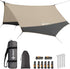 VILLEY Camping Tarps for Tents, Portable Waterproof Hammock Rain Fly, Easy Set Up Canopy for Outdoor Activities