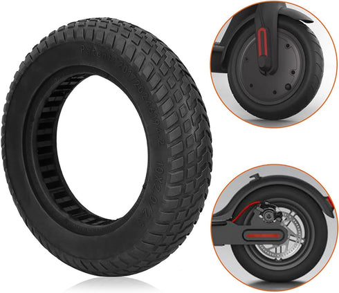 VGEBY1 Tire Scooter Explosion-Proof Tubeless Solid Tire for 8.5 inch Electric Scooter, Non-Slip