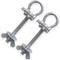 Versatile Gym Equipment Attachments - O-Ring for Power Rack, Perfect for Resistance Band Workouts (2 Pack)