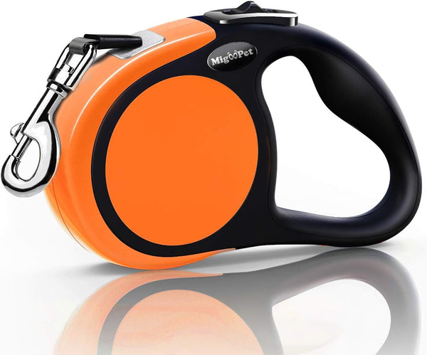 Heavy Duty 16ft Retractable Dog Leash, Strong & Durable for S to L Dogs up to 45/115 lbs, Upgraded Lock System