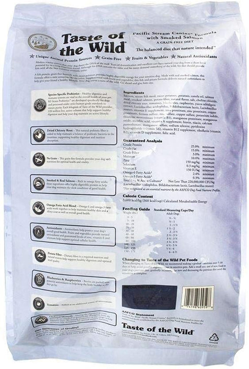 Taste of The Wild Pacific Stream Dog Food, 5 lb