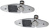 Swivel Deck Hinge Quick Release for Boat Bimini, 316 Stainless Steel Marine Grade, 2 Pack