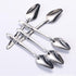 Youngy 8Pcs Bird Parrot Feeder Spoon Stainless Steel Milk Medicine Avoid Asphyxia for All Baby Bird Feeding Spoon