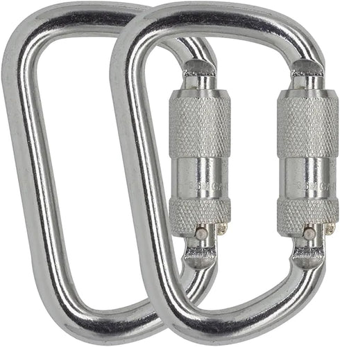 BYANG Auto Locking Carabiner 45KN=10000lbs Heavy Duty Large Clip Climbing Carabiner Twist Lock