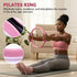 12 inch, Set All-in-One Home Workout Kit for WomenPilates Kit with Ankle Weights, Magic Circle Resistance Bands, Mini