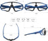 KAPVOE Photochromic Cycling Glasses, Men Women Mountain Bike Sunglasses for Clear MTB Riding