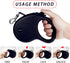 16Ft Retractable Dog Leash - Lightweight for Small to Medium Dogs/Cats Up to 50lbs, Tangle-Free with One-Handed Brake.