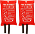 Fire Blanket - Fiberglass Emergency Suppression Blanket, Flame Retardant Safety Cover for Kitchen, Home, Car, 2 Pack