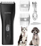 Dog Grooming Kit Clipper for Thick Coat Low Noise Cordless Cat Hair